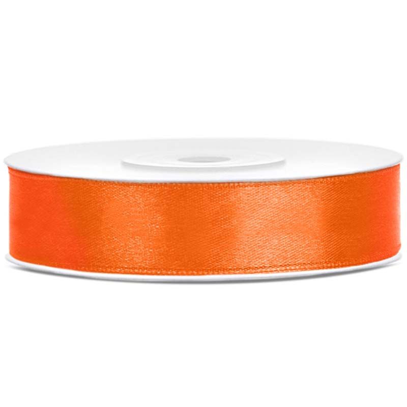 Satinband / Satin Ribbon Orange